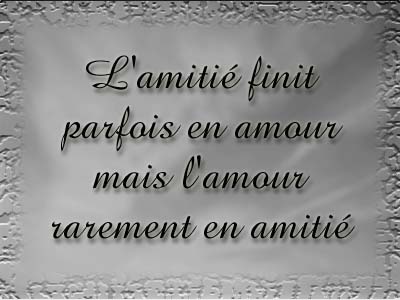 amitié amour
